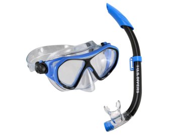 U.S. DIVERS dětský šnorchlovací set COMBO DORADO JR. - modrá/černá