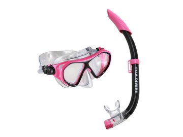 U.S. DIVERS dětský šnorchlovací set COMBO DORADO JR. - růžová/černá