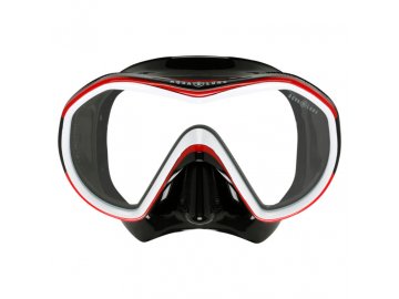 Aqualung maska REVEAL X1 černý silikon, červená