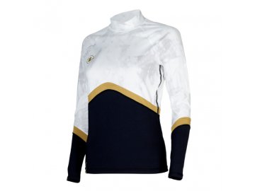 Aqualung dámské tričko RASHGUARD SLIM FIT, černá/bílá