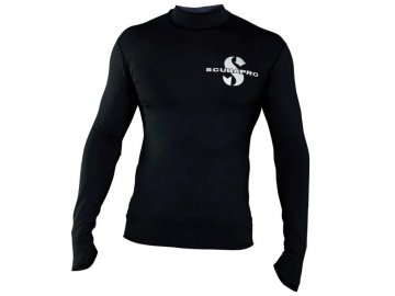 Pánské tričko Scubapro RASH GUARD SWIM LONG SLEEVE UPF50, černá