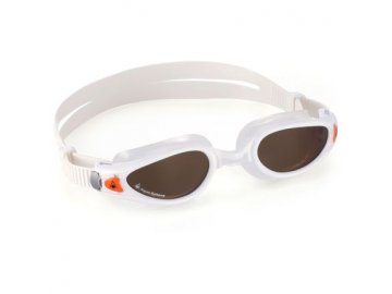 Plavecké brýle Aqua sphere KAIMAN EXO hnědý polarizační zorník, bílá/oranžová