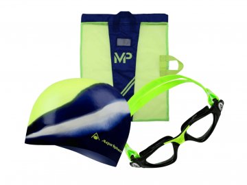 Detsky plavecky set neonovy