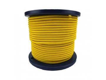 Gumicuk 4 mm JTLine, metráž, žlutý