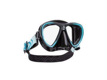 Potápěčská maska Scubapro SYNERGY TWIN TRUFIT w/COMFORT STRAP, černá/tyrkysová