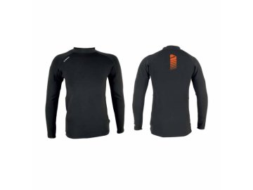 apeks thermiq carbon core top long sleeve man