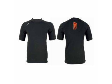 apeks thermiq carbon core top short sleeve man