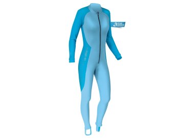 Unisex oblek Camaro, Tropic Photo lycra, světle modrý