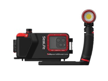 Set podvodního pouzdra a světla pro chytré telefony SeaLife SPORTDIVER ULTRA PRO 2500F SET