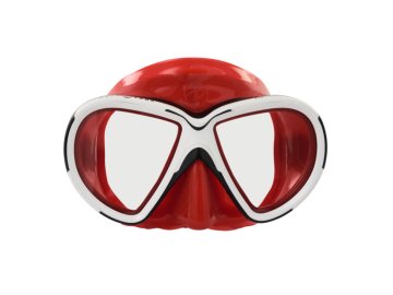 Potápěčská maska Aqualung REVEAL X2, červená/bílá