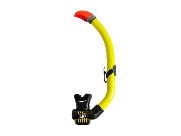Aqualung snorchl AIR P V DRY cerny naustek lime