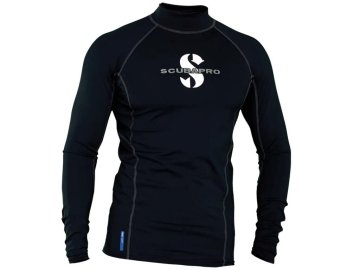 Scubapro tričko RASH GUARD BLACK T-FLEX MEN LONG SLEEVE UPF80 (Velikost S)
