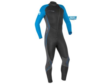 Pánský neoprenový oblek Camaro Alpha 3 Pro 3mm, černo modrý
