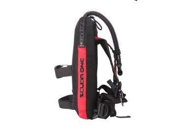 Křídlo pro monolahev SCUBA ONE, millegrammi 20 l, 1,1 kg, červené