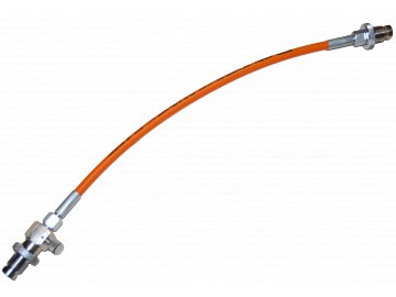 JTLine přepouštěcí hadice 1.5m, DIN - DIN, 300 bar, bez manometru