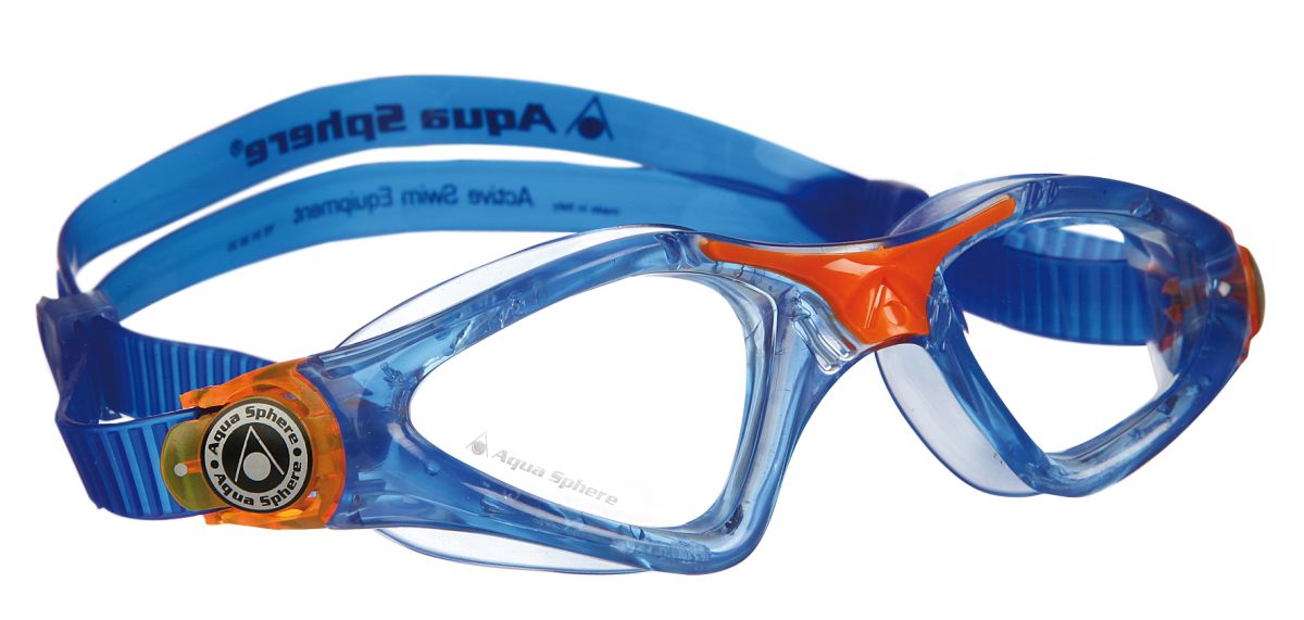 Aqua Sphere Kayenne Junior čirý zorník světle modrá/oranžová