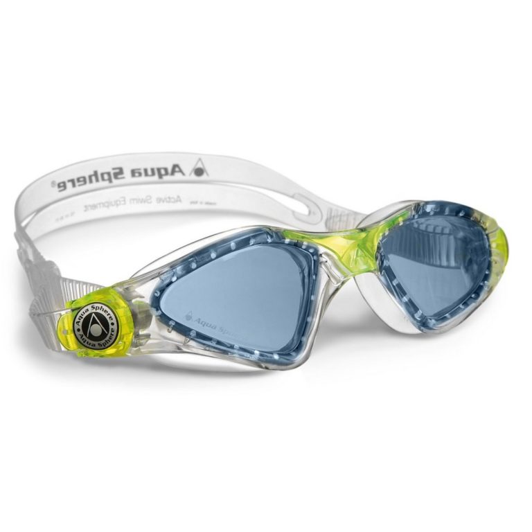 Aqua Sphere Kayenne Junior modrý zorník transparentní/lime