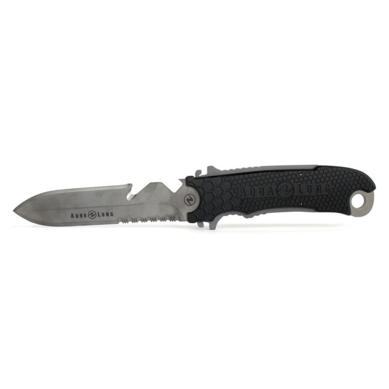 Levně Nůž Aqualung BIG SQUEEZE SPEAR TIP BLADE TITANIUM KN117111