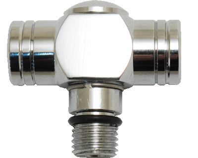 JTLine T-kus W3/8"M - 2xW3/8"F JTL-6117