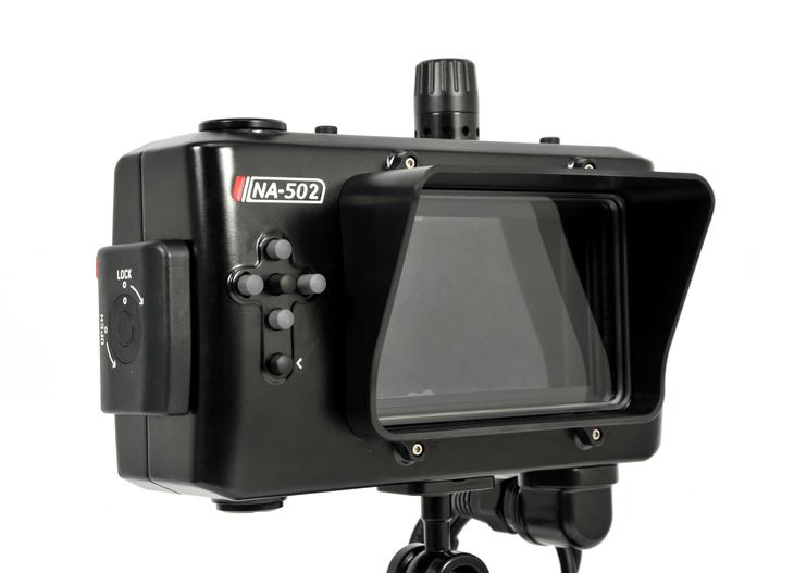 Nauticam NA-502H housing for Small HD 502 5-inch HD monitor with HDMI input support 17906