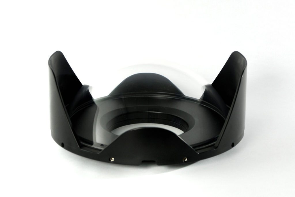 Nauticam 8.5’’ acrylic dome port with shade and Neoprene cover 18802