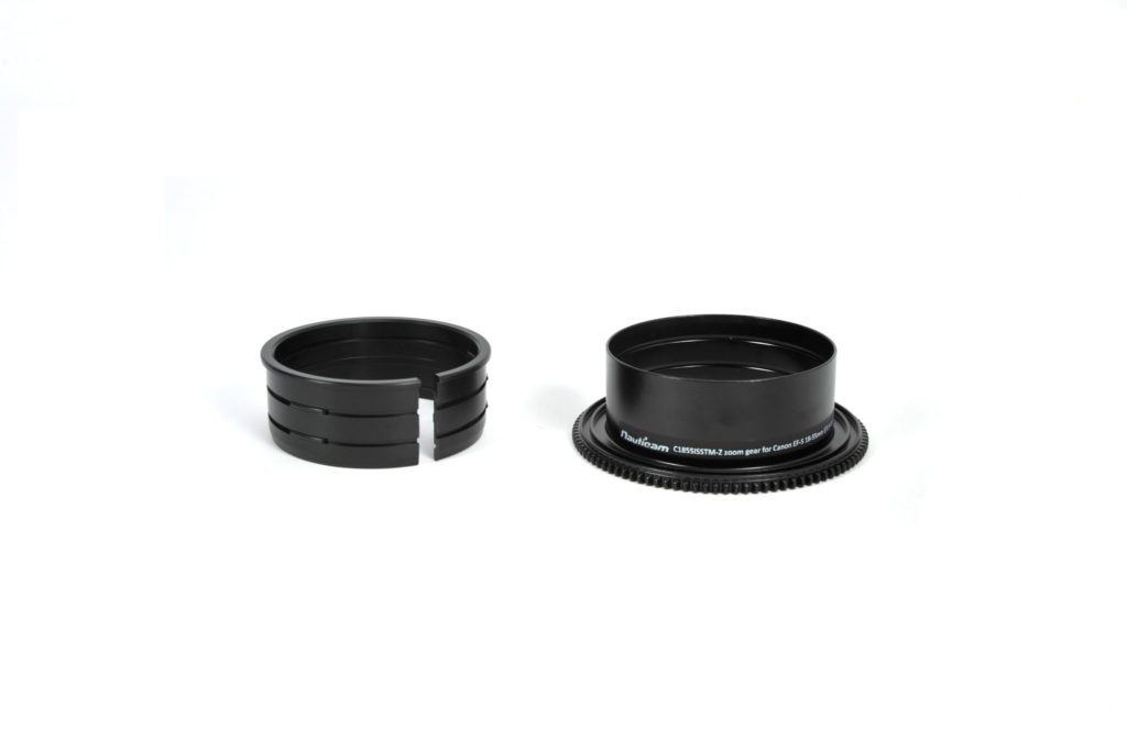 Nauticam C1855ISSTM-Z zoom gear for Canon EF-S 18-55mm f/3.5-5.6 IS STM 19547