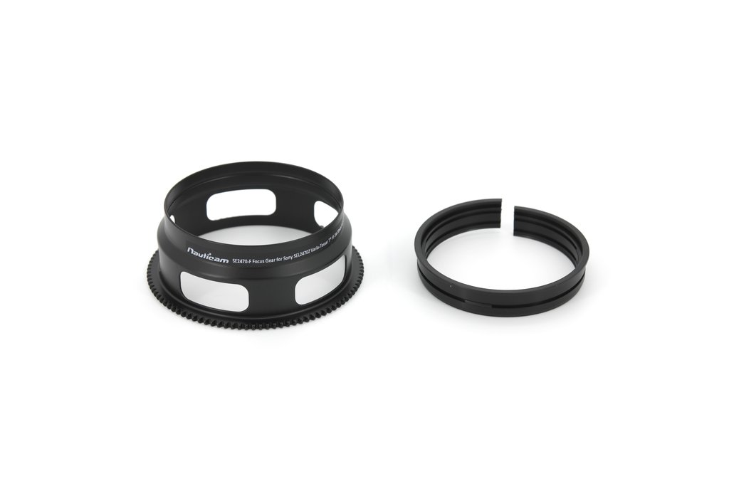 Nauticam SE2470-F Focus Gear for Sony SEL2470Z Vario-Tessar T* FE 24-70mm F4 ZA OSS (to use with 37149)