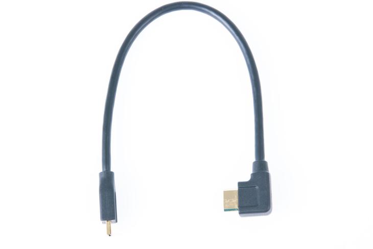 Nauticam HDMI (D-C) cable in 240mm length (for connection from HDMI bulkhead to camera)