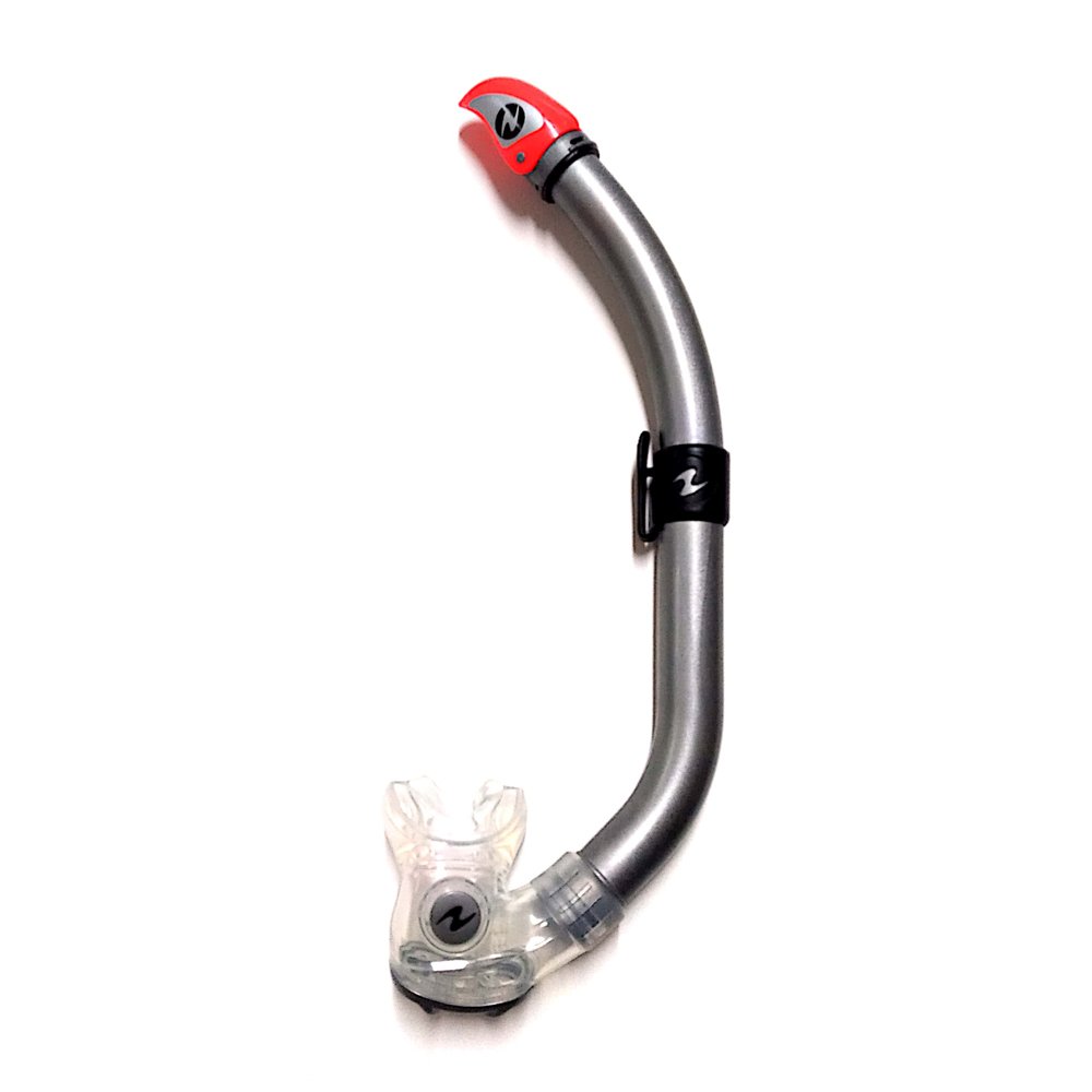 Aqualung - Technisub Technisub šnorchl Buran P.V. silikon černý - stříbrná