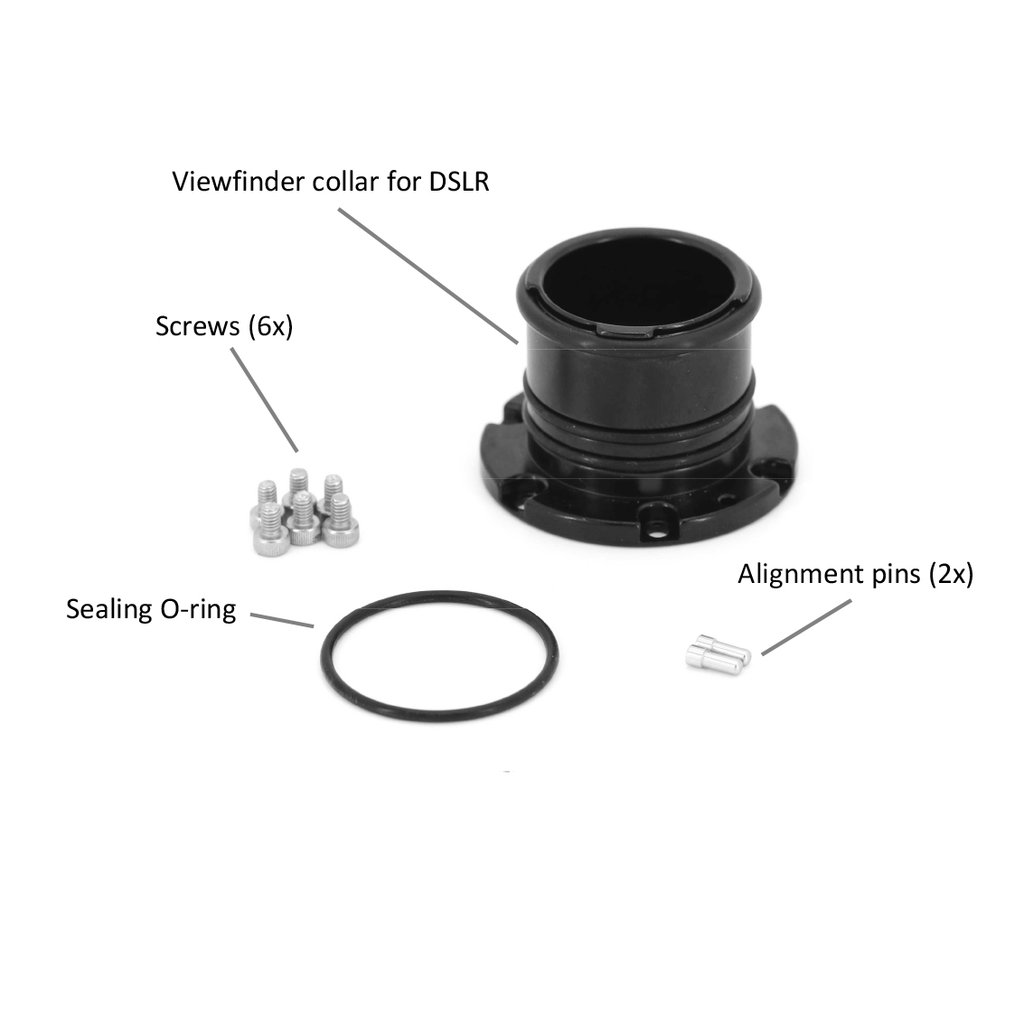 Nauticam Viewfinder collar for DSLR housing (from SN A124466, A218826)