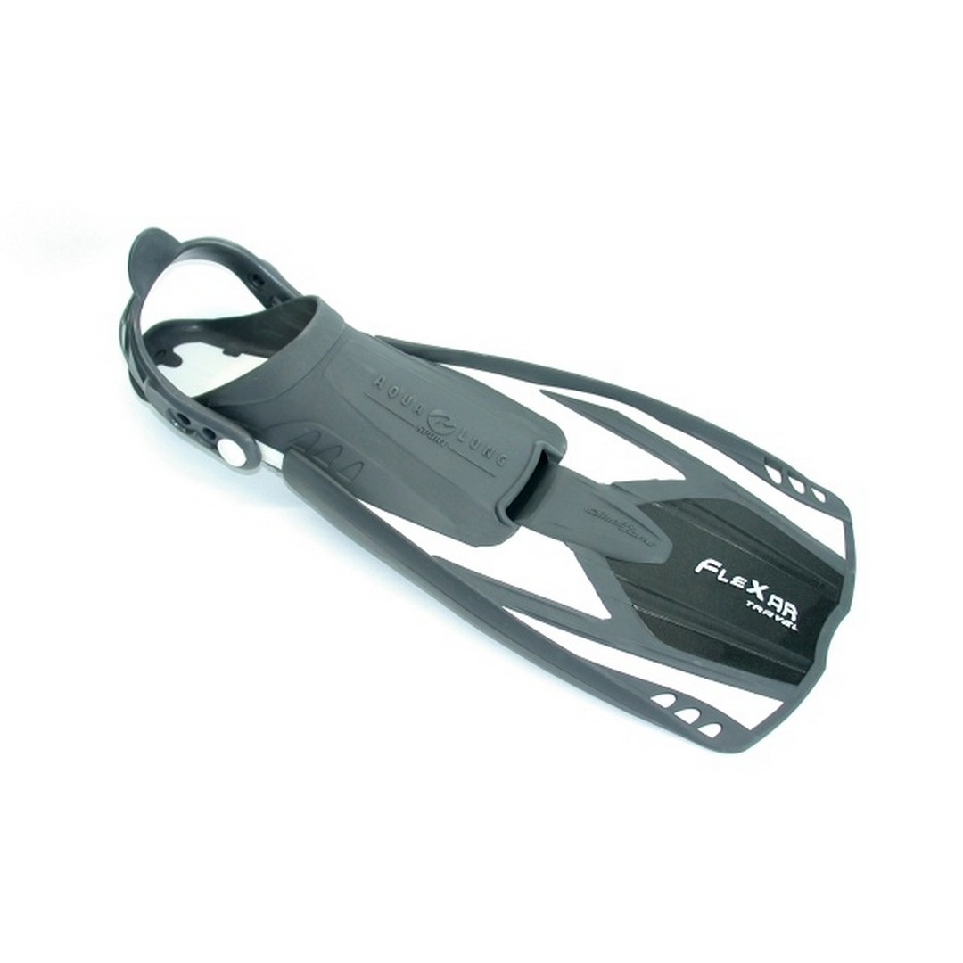 Levně Páskové ploutve Aqualung Sport FLEXAR TRAVEL, bílá/černá
