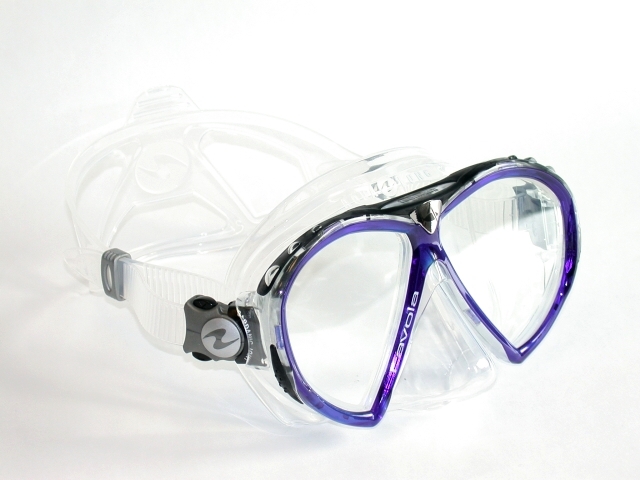 Aqualung - Technisub =VÝPRODEJ= Aqualung Technisub Favola, transparent silikon, fialová