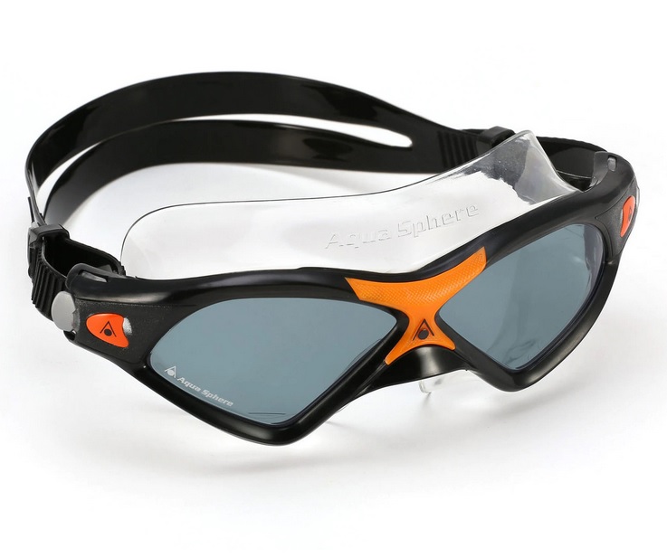 Aqua sphere plavecké brýle SEAL XP2 SMOKE LENS zatmavený zorník - černá/oranžová