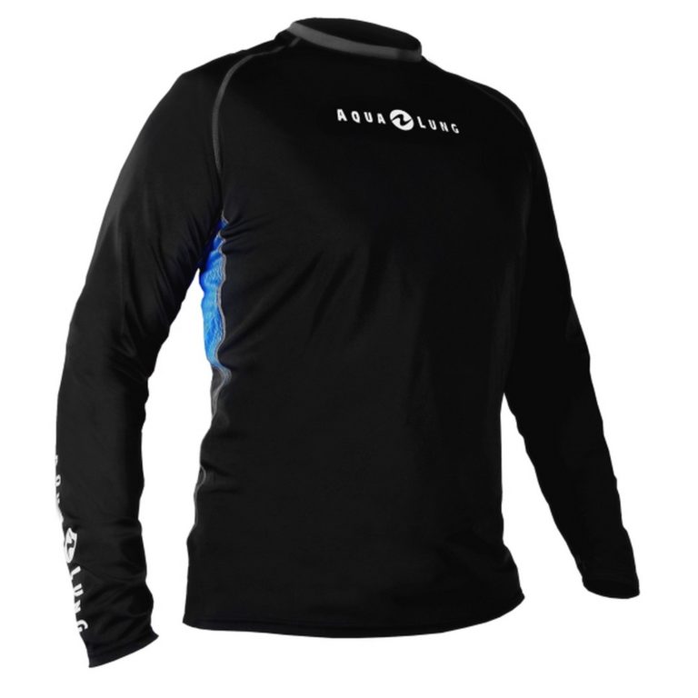 Levně Pánské tričko Aqualung RASHGUARD LOOSE FIT, černá