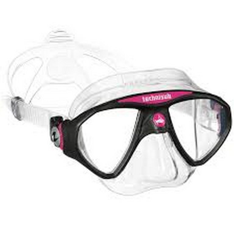Aqualung - Technisub Aqualung potápěčské brýle  MICROMASK silikon transparent - růžová