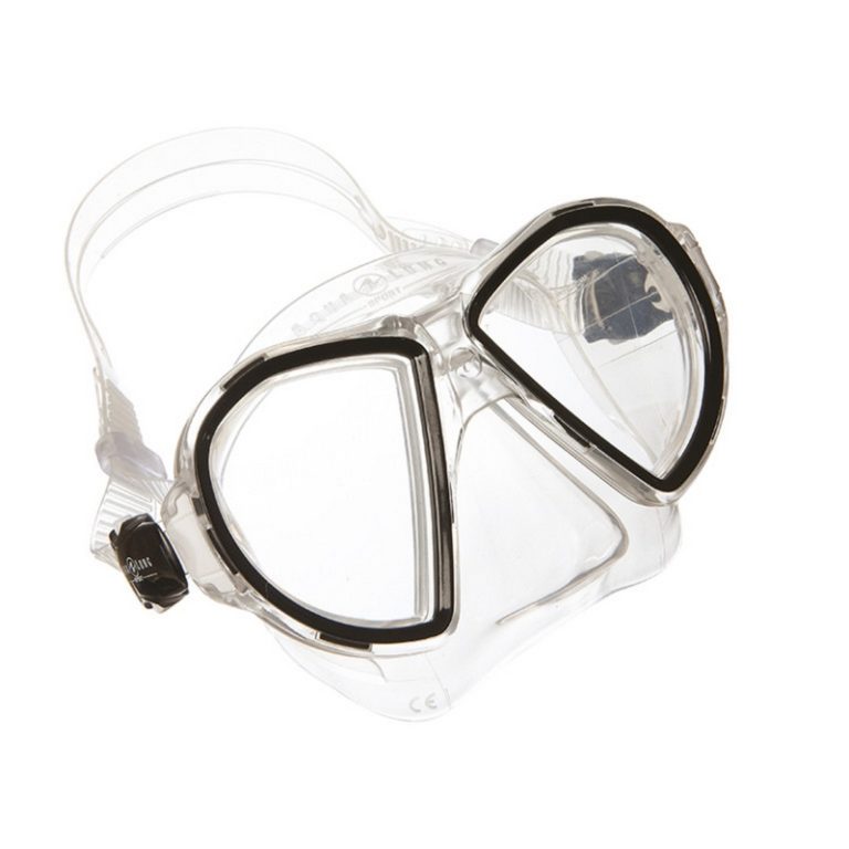 Aqualung - Technisub Aqualung Sport  brýle DUETTO MIDI LX silikon transparent - white/arctic