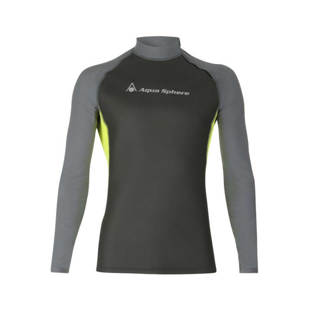 Levně Pánské neoprenové tričko Aqua Sphere TOP AQUASKIN LS, šedá