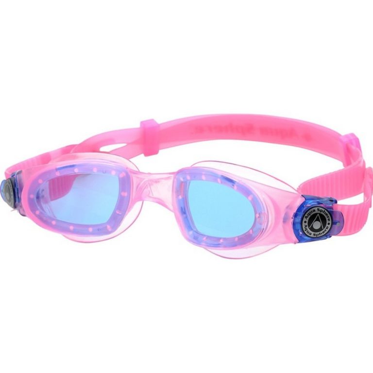 Aqua Sphere plavecké brýle MOBY KID BLUE LENS modrý zorník - růžová
