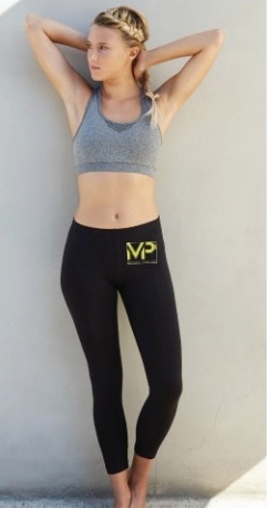 Aqua Sphere - Michael Phelps Dámské legíny Michael Phelps, černé