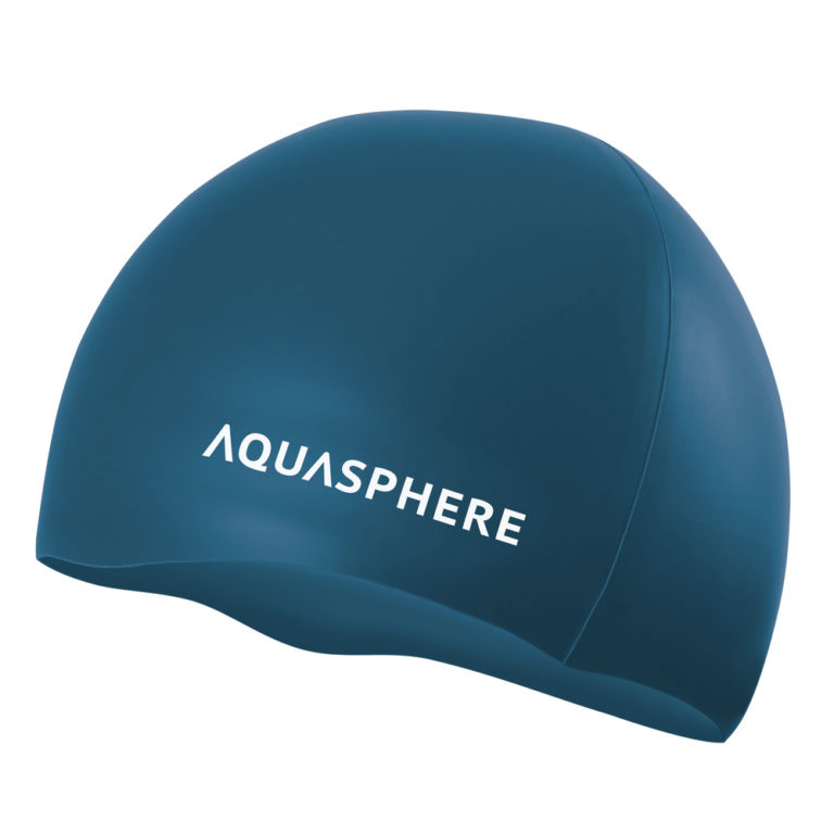 Levně Plavecká čepice Aqua Sphere PLAIN SILICONE CAP, zelená/bílá SA212EU3209