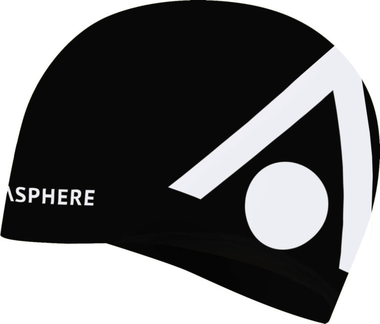 Levně Plavecká čepice Aqua Sphere TRI CAP, černá/bílá SA128EU0109