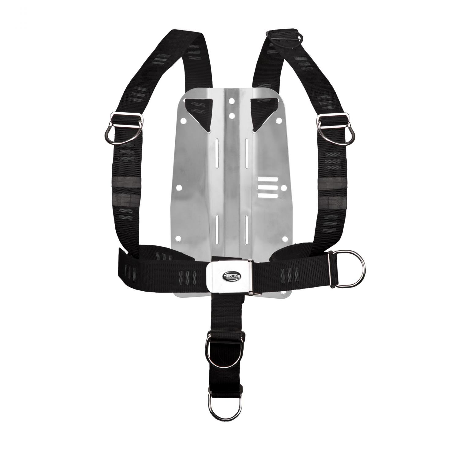Postroj DIR TecLine + backplate MIDI 3mm nerez T15012-04