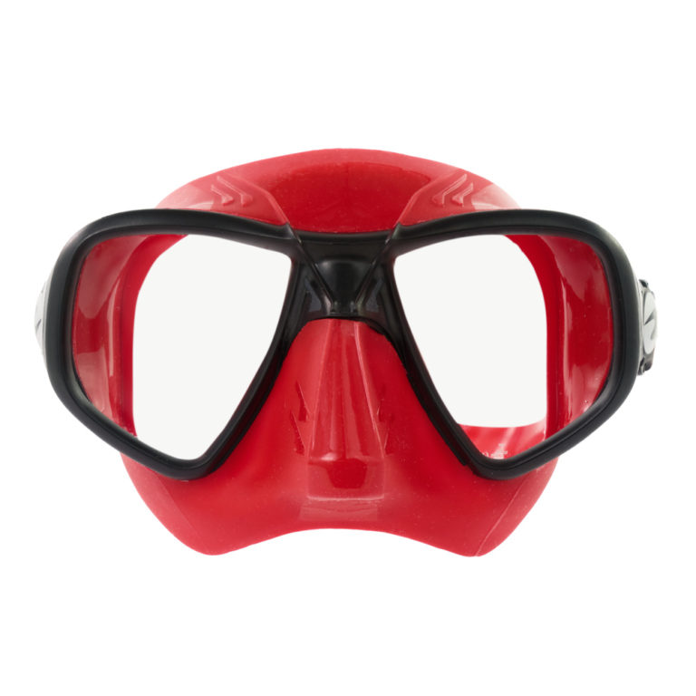 Potápěčská maska pro freediving Aqualung MICROMASK X, červená/černá MS5150601LR