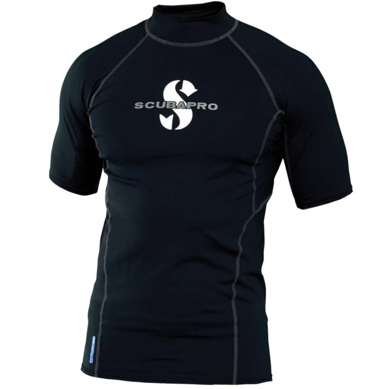 Pánské tričko Scubapro RASHGUARD T-FLEX UPF80, černá Velikost: XL 65221500