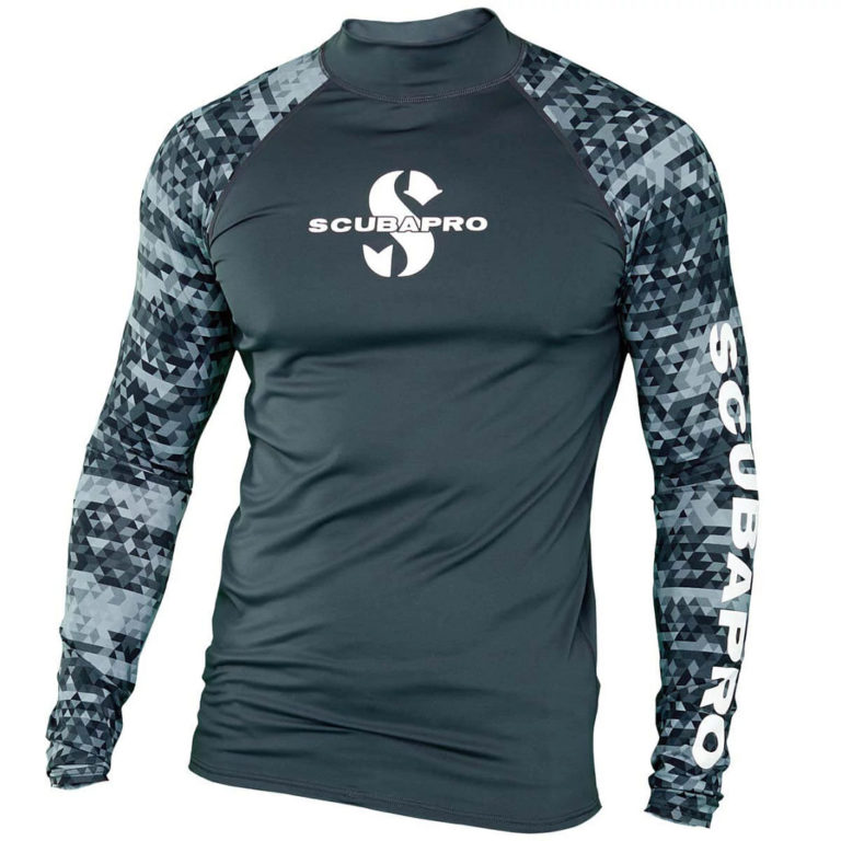 Pánské tričko Scubapro RASHGUARD GRAPHITE UPF50, čedá Velikost: XL 65032500