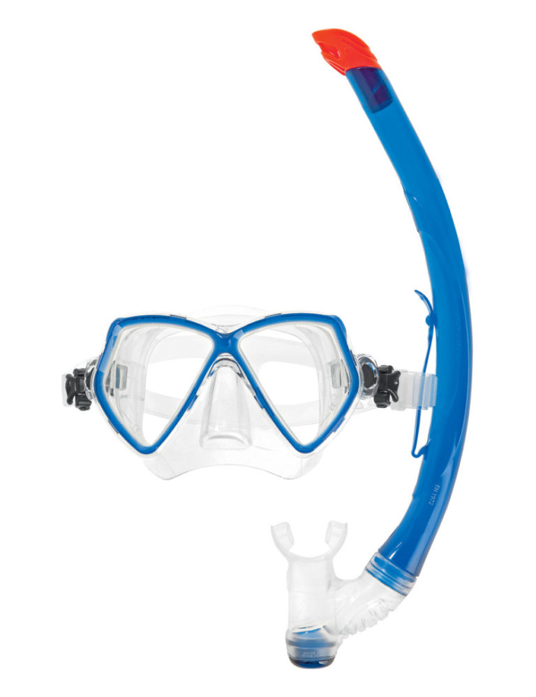 Set potápěčská maska a šnorchl Scubapro PANTAI COMBO, modrá 24302200