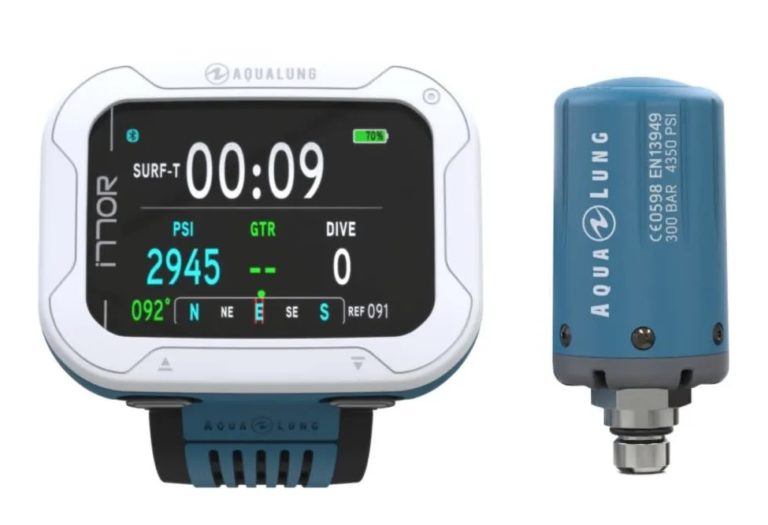 Potápěčský počítač Aqualung i770R + transmitter, černá NS13911201