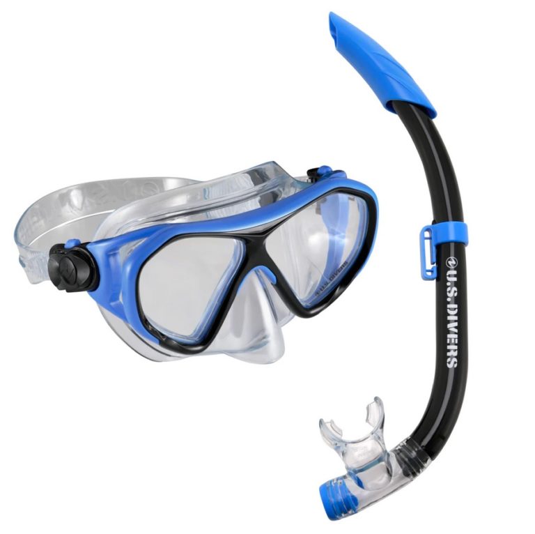 Dětský šnorchlovací set U.S. DIVERS COMBO DORADO JR., modrá/černá SC410EU4001S