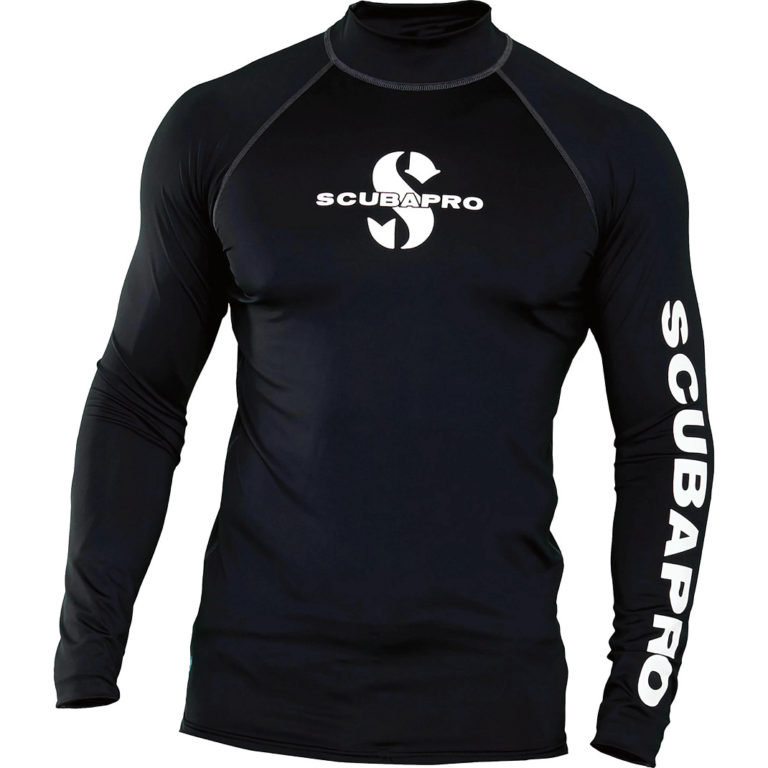 Pánské tričko Scubapro RASHGUARD UPF50, černé Velikost: XL 65031500