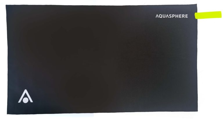 Ručník Aqua Sphere TOWEL MICRO REGULAR černý 80x40cm SA2250109
